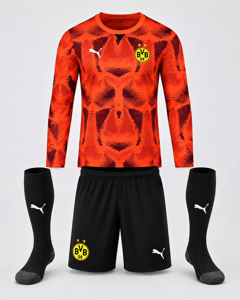 Juego Completo Portero Rojo Manga Larga Temporada 2026-27